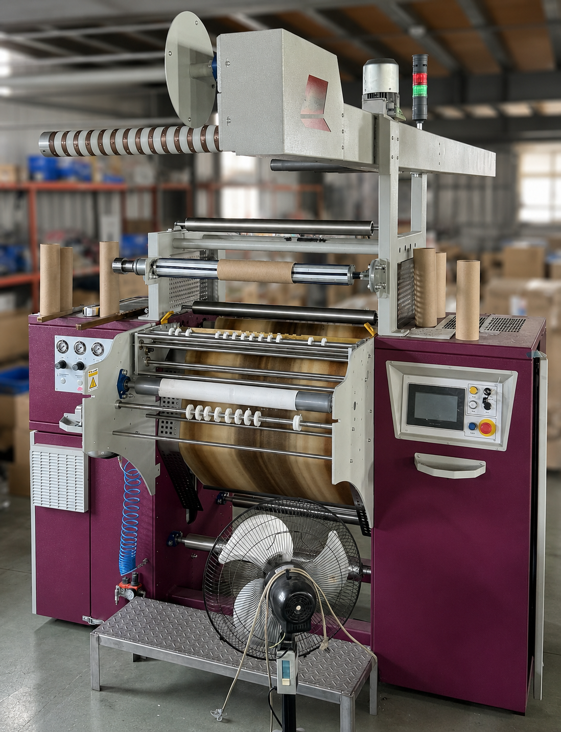 Industrial heat transfer machine