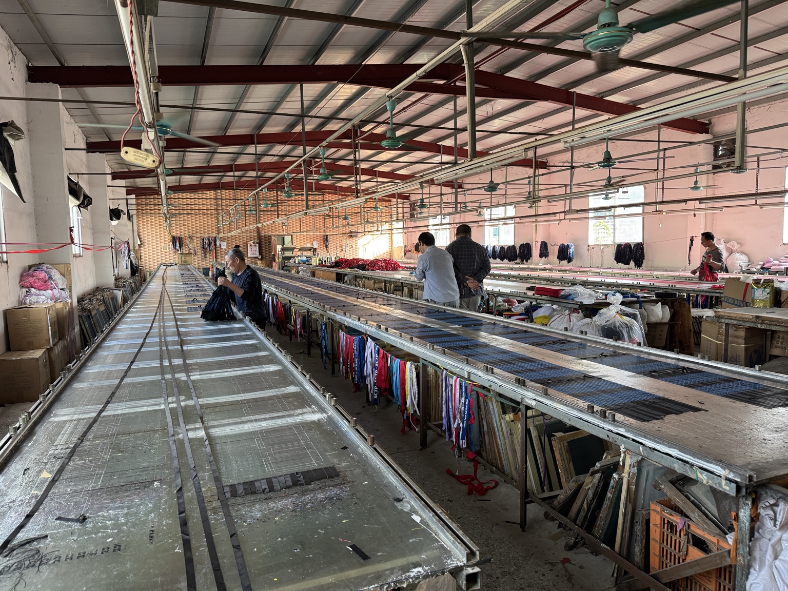 Webbing printing workshop